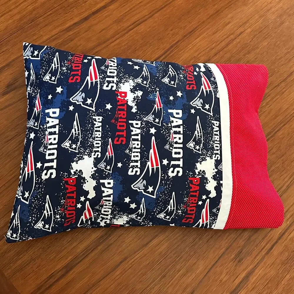 Toddler Pillowcase Handmade NFL New England Patriots